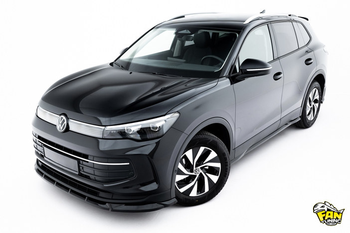 Аэродинамический обвес на Фольксваген Тигуан (Volkswagen Tiguan) MK3 со стандартными бамперами