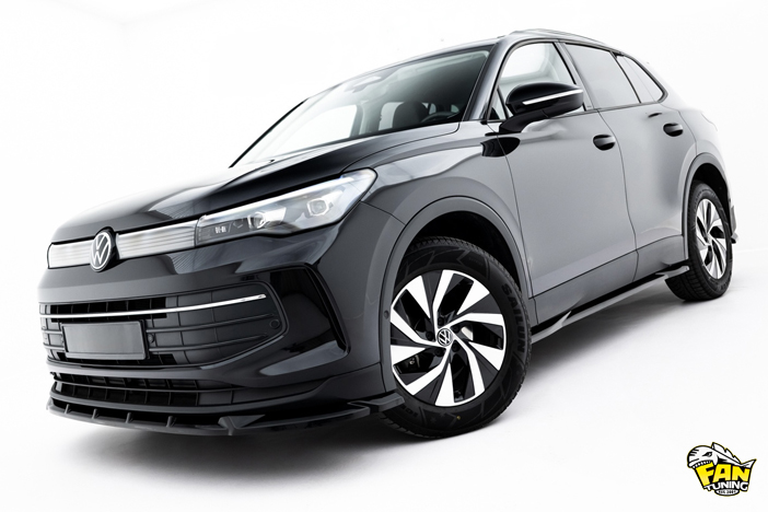Аэродинамический обвес на Фольксваген Тигуан (Volkswagen Tiguan) MK3 со стандартными бамперами
