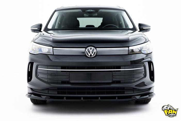 Аэродинамический обвес на Фольксваген Тигуан (Volkswagen Tiguan) MK3 со стандартными бамперами
