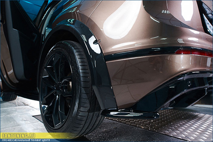 Расширители колесных арок на Фольксваген Тигуан (Volkswagen Tiguan) MK2 R-Line/Sportline