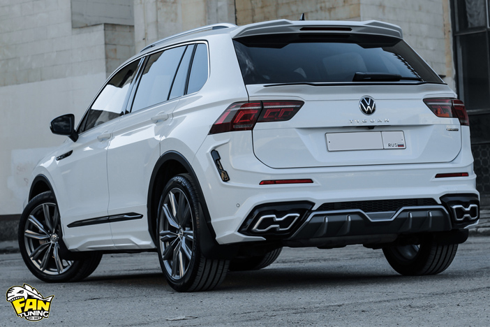 Аэродинамический тюнинг на Фольксваген Тигуан 2 (Volkswagen Tiguan 2) 2020+