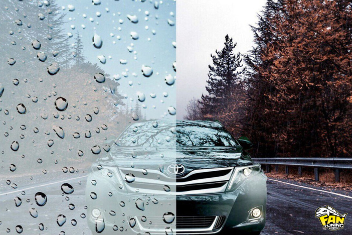 Антидождь для стекла автомобиля