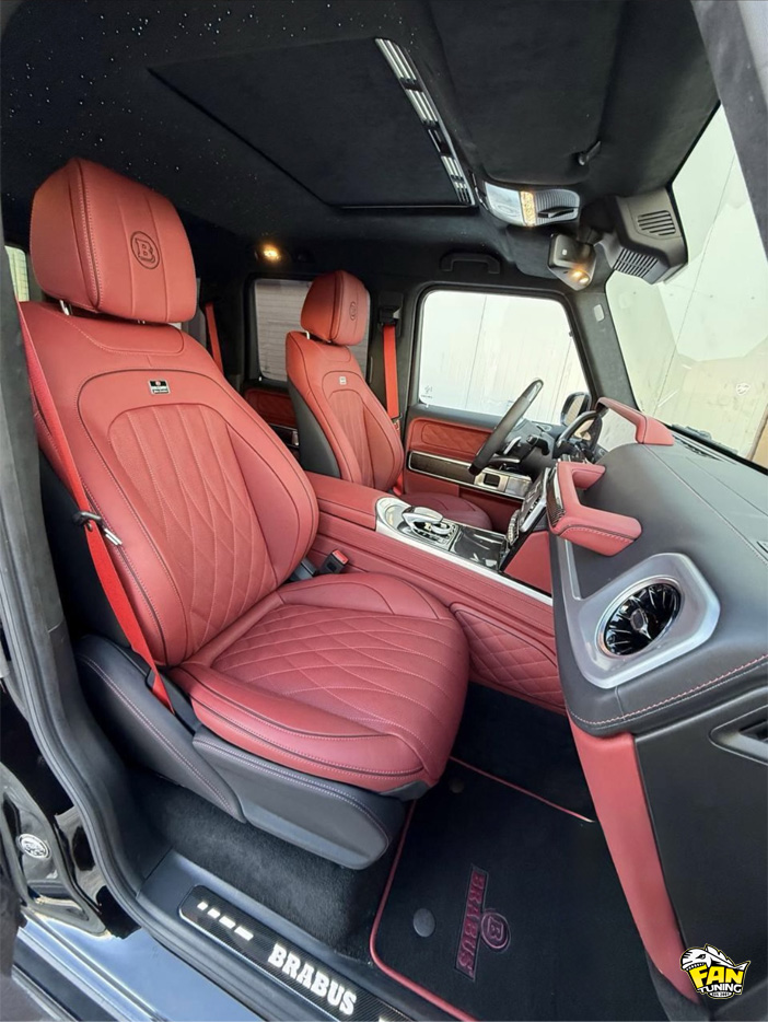 Двухцветный дизайн пошива салона