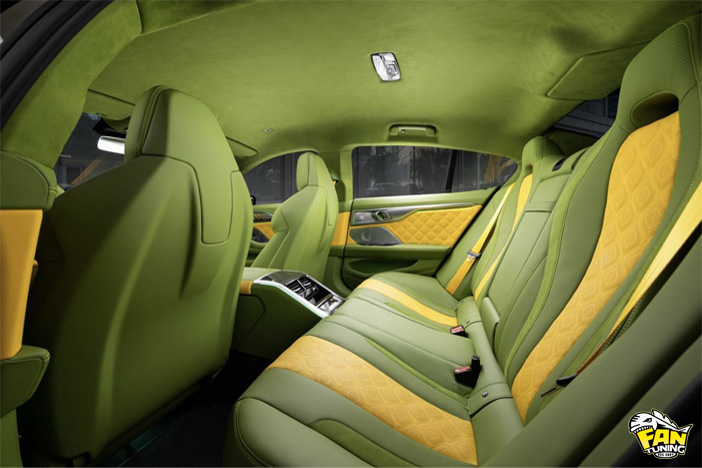 Дизайн пошива салона в ярких цветах