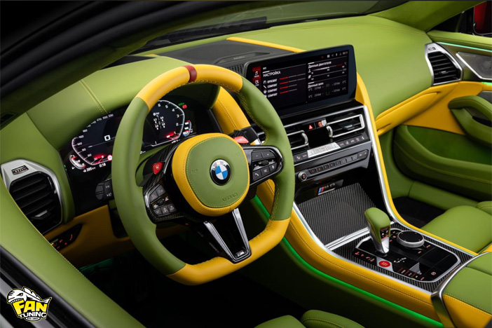 Дизайн пошива салона в ярких цветах