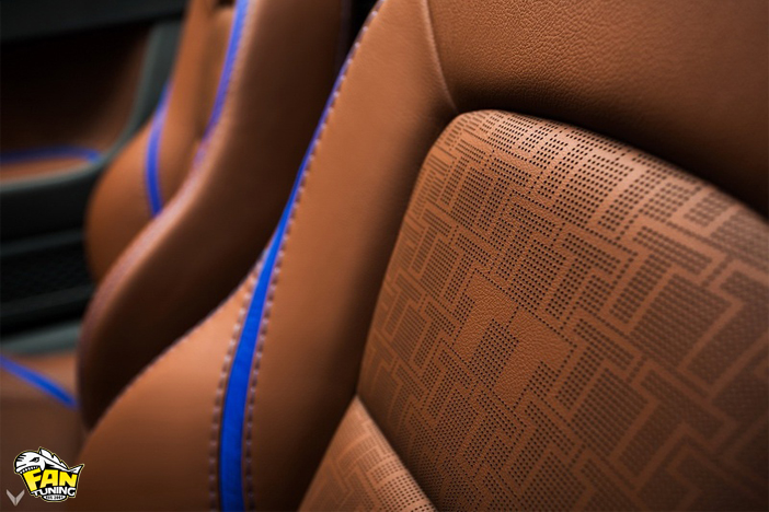 Дизайн пошива салона с цветовыми акцентами