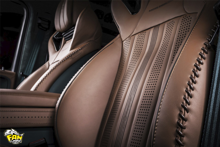 Дизайн пошива салона с цветовыми акцентами