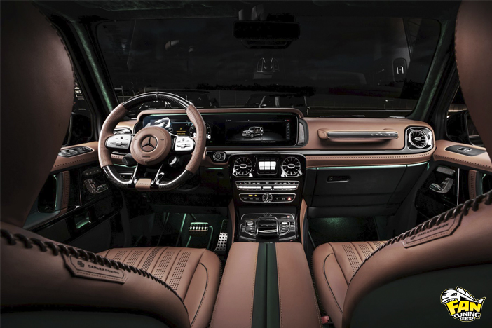 Дизайн пошива салона с цветовыми акцентами