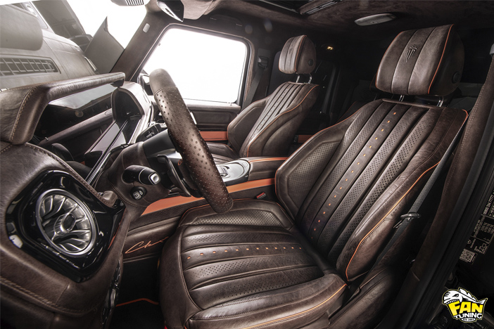 Дизайн пошива салона с цветовыми акцентами