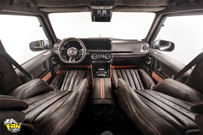 Дизайн пошива салона с цветовыми акцентами