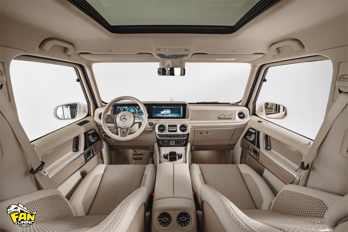 Однотонный дизайн пошива салона