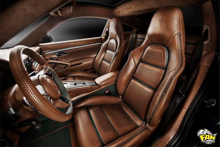 Дизайн пошива салона с цветовыми акцентами