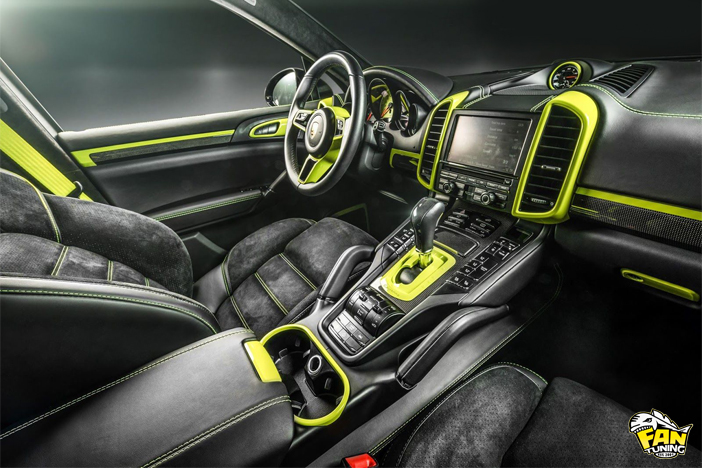 Дизайн пошива салона с цветовыми акцентами