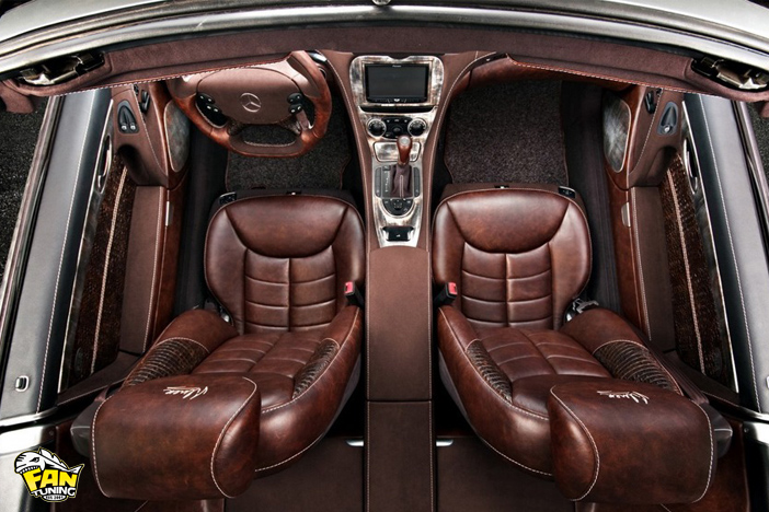 Однотонный дизайн пошива салона