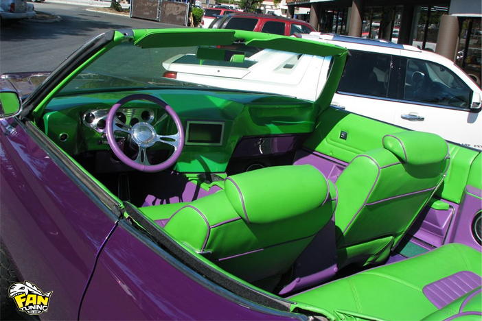 Дизайн пошива салона в ярких цветах