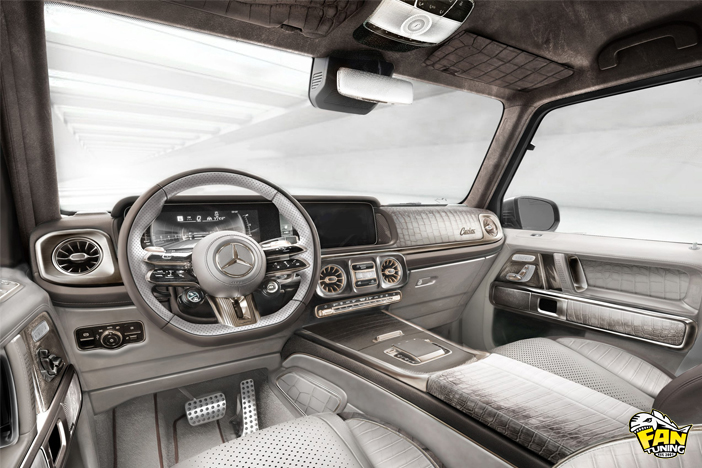 Однотонный дизайн пошива салона