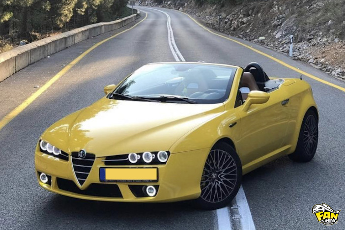 Кабриолетный тент и потолок на Альфа Ромео (Alfa Romeo) Spider 939