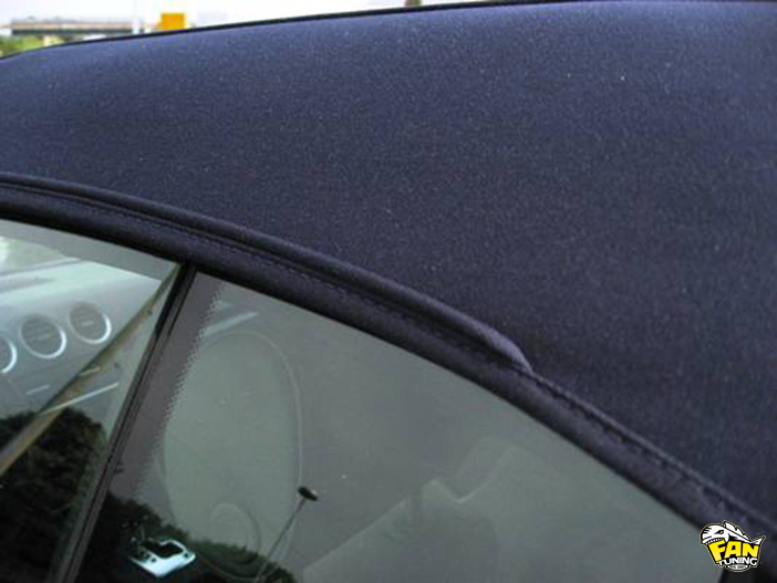 Кабриолетный тент со стеклянным окном и потолок на Ауди (Audi) A4 Cabrio