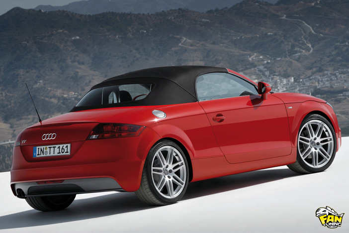 Кабриолетный тент на Ауди (Audi) TT 8J Cabrio 2006-2014