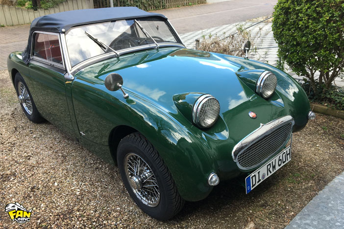 Кабриолетный тент и ковровое покрытие на Austin Healey Sprite MK1 - MK4 1958-1973