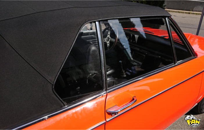 Кабриолетный тент из оригинальной ткани на БМВ (BMW) 1600-2002 1967-1972 годов выпуска