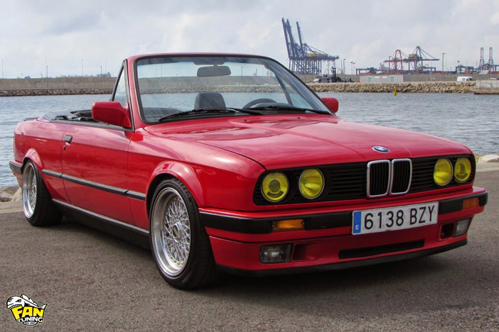 Кабриолетный тент на БМВ (BMW) E30 Cabrio 1983-1993 годов выпуска