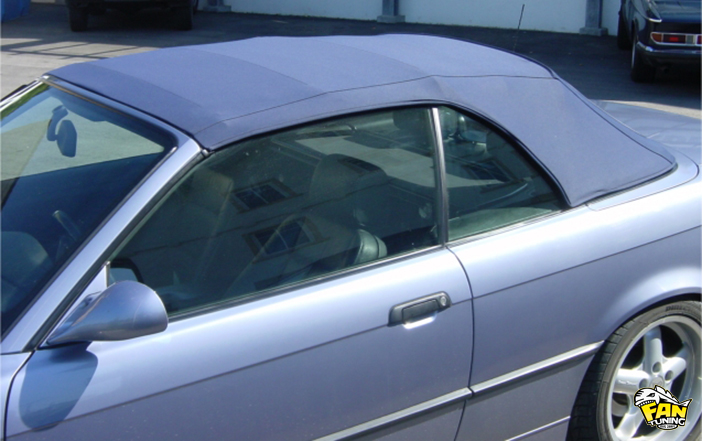 Кабриолетный тент и потолок на БМВ (BMW) E36 Cabrio 1993-1999 годов выпуска