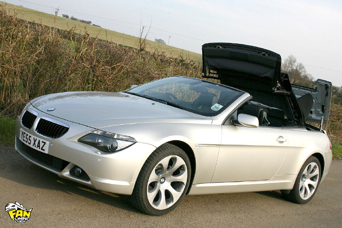 Готовый кабриолетный тент (софт-топ) и потолок на БМВ (BMW) 6 E64 2004-2010 годов выпуска