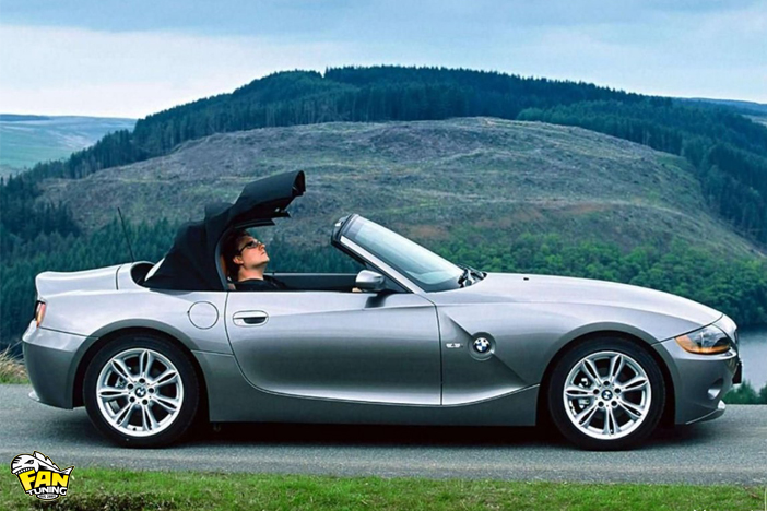 Кабриолетный тент (софт топ) на БМВ (BMW) Z4 2002-2009 годов выпуска