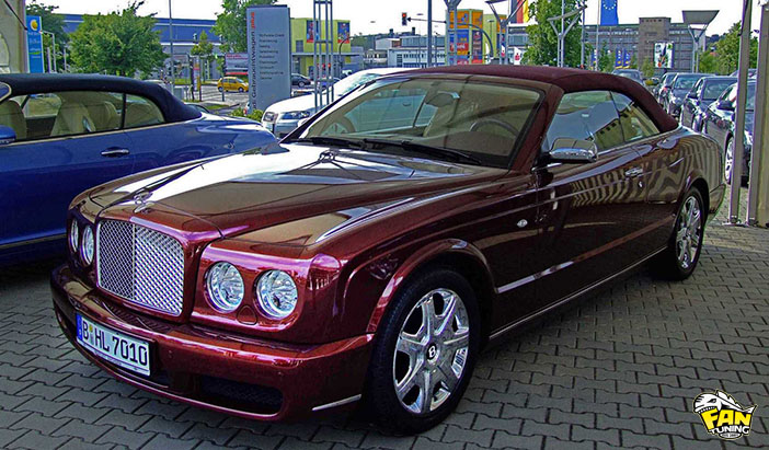 Готовый кабриолетный тент на Бентли Азур (Bentley Azure) 2006-2009 годов выпуска