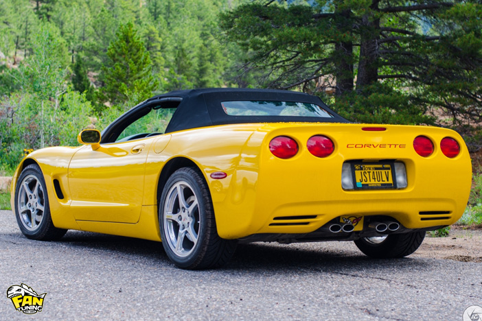 Кабриолетный тент на Шевроле Корветт (Chevrolet Corvette) C4-C6 1986-2018 годов выпуска