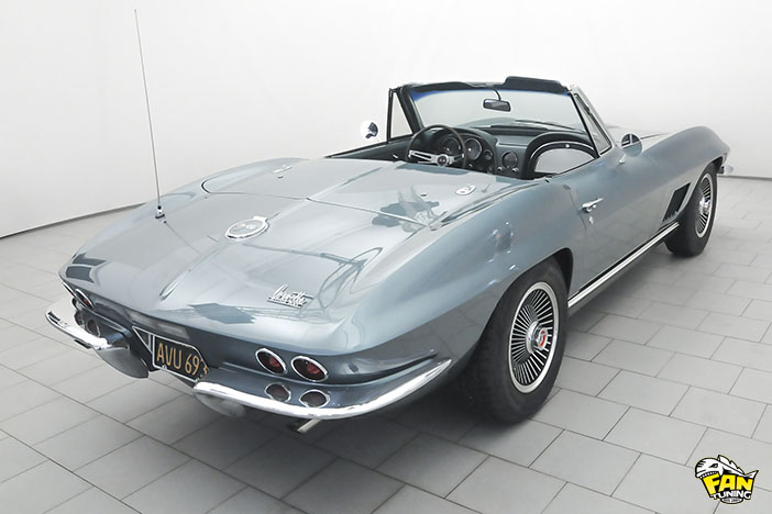 Кабриолетный тент на Шевроле Корветт (Chevrolet Corvette) Stingray C1-C4 1953-1993 годов выпуска