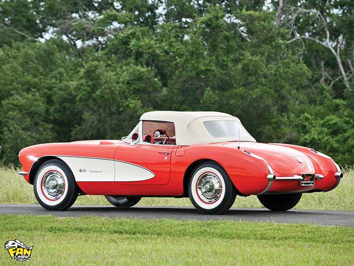 Кабриолетный тент на Шевроле Корветт (Chevrolet Corvette) Stingray C1-C4 1953-1993 годов выпуска