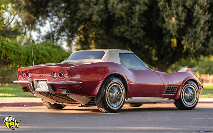 Кабриолетный тент на Шевроле Корветт (Chevrolet Corvette) Stingray C1-C4 1953-1993 годов выпуска