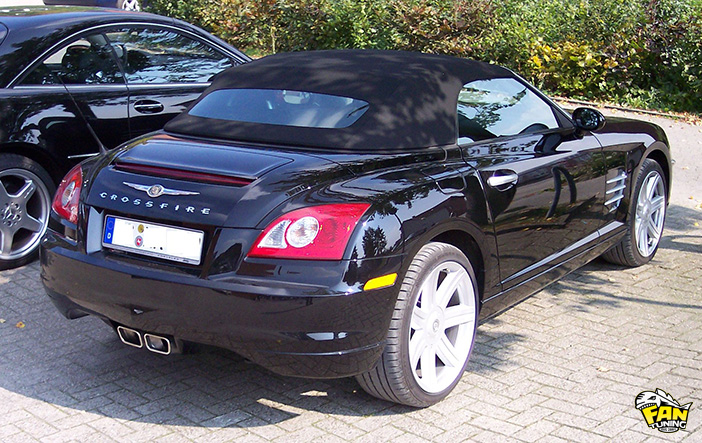 Кабриолетный тент на Крайслер (Chrysler) Crossfire 1997-2008 годов выпуска