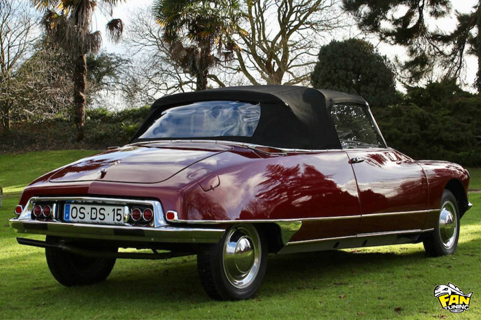 Мягкий верх (тент) на Ситроен (Citroen) DS Cabrio 1958-1972 годов выпуска