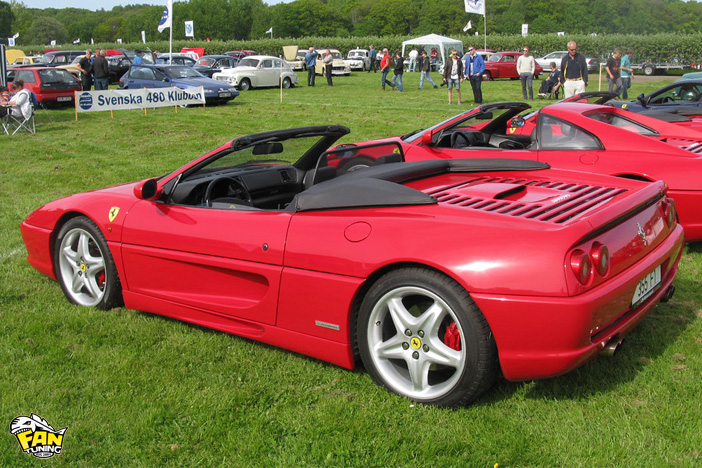 Мягкий верх (тент) на Феррари (Ferrari) 348-355, Mondial 1993-2000 годов выпуска