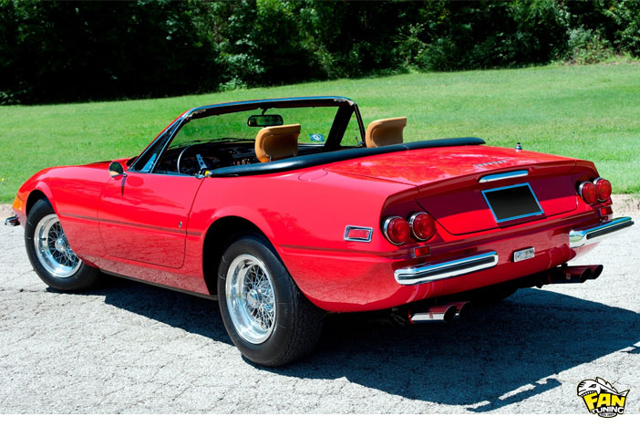 Мягкий верх (тент) на Феррари (Ferrari) 275, 330 и 365 1964-1973 годов выпуска