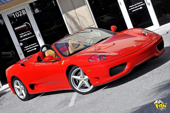 Мягкий верх (тент) на Феррари (Ferrari) 360 и 430 1999-2009 годов выпуска