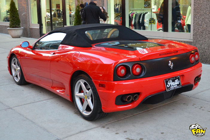 Мягкий верх (тент) на Феррари (Ferrari) 360 и 430 1999-2009 годов выпуска