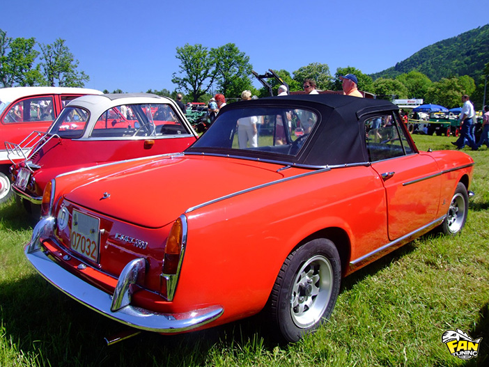 Мягкий верх (тент) на Фиат (Fiat) 1200-1600 Spider 1956-1966 годов выпуска