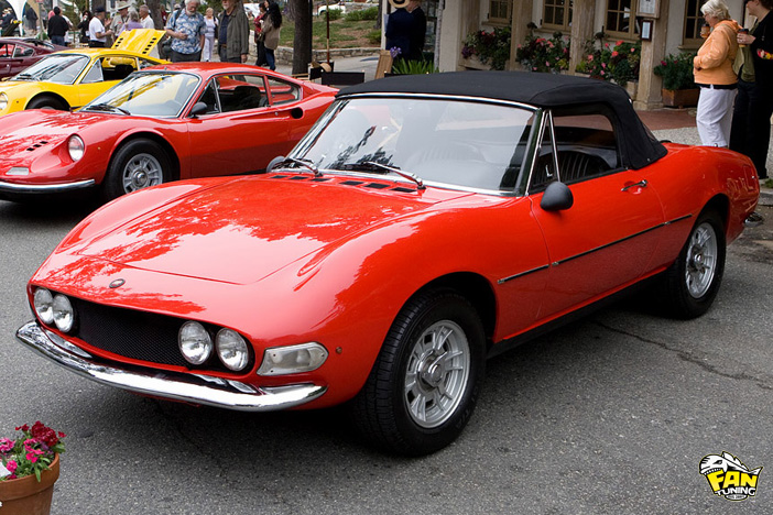Кабриолетный тент на Фиат (Fiat) Dino Spider 1966-1972 года выпуска