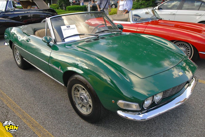 Кабриолетный тент на Фиат (Fiat) Dino Spider 1966-1972 года выпуска