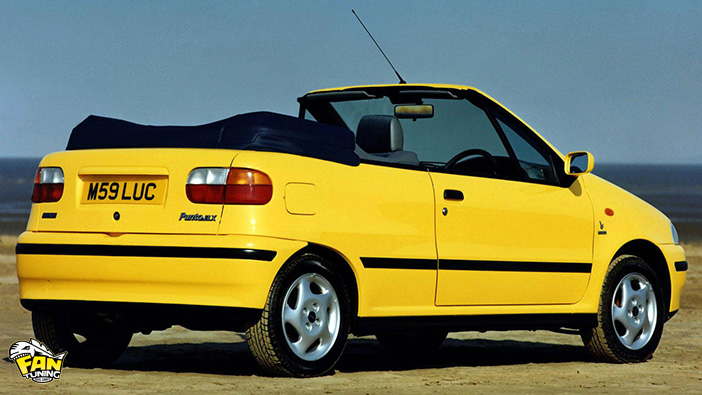 Кабриолетный тент на Фиат (Fiat) Punto 1994-2001 года выпуска