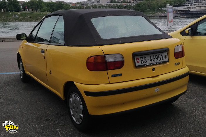 Кабриолетный тент на Фиат (Fiat) Punto 1994-2001 года выпуска