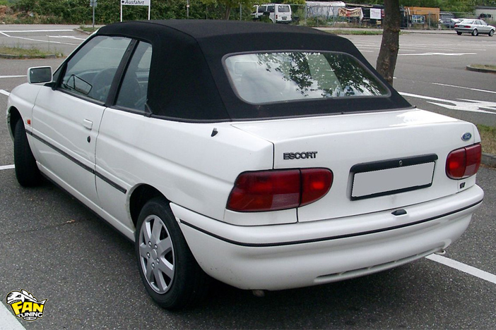 Кабриолетный тент на Форд Эскорт 2 (Ford Escort 2) 1991-1998 годов выпуска