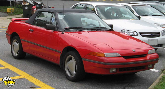 Кабриолетный тент на Mercury Capri 1990-1995 годов выпуска