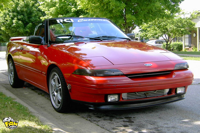 Кабриолетный тент на Mercury Capri 1990-1995 годов выпуска