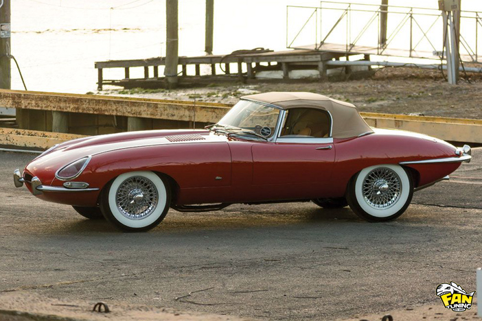 Кабриолтный тент на Ягуар (Jaguar) E Type 1 и E Type 2 1961-1971 годов выпуска