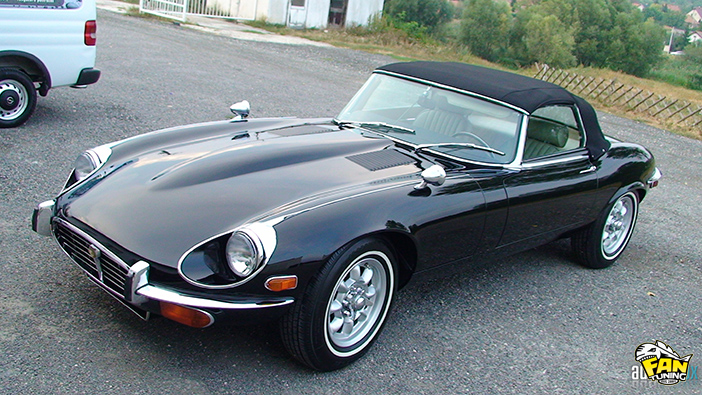 Кабриолтный тент на Ягуар (Jaguar) E Type 3, V12 1971-1975 годов выпуска